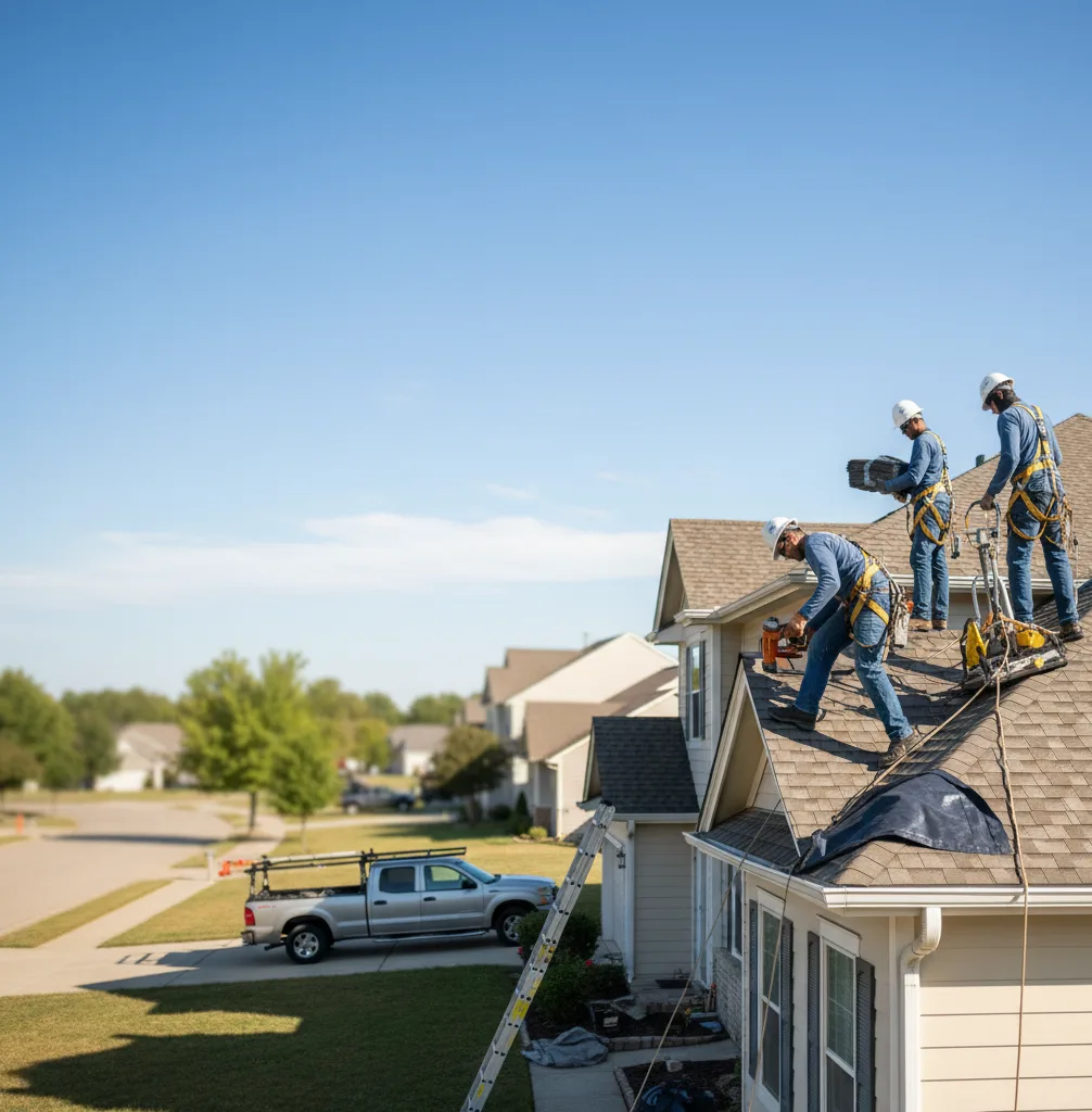 Roof Repair in Evergreen Park